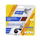 Jogo de Lixa para Máquina Roto Orbital Madeira|Metal Grão 150 180mm 5 unidades Norton